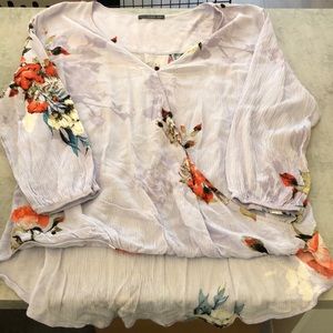 Women’s Size Large West Kei Allan long sleeve top